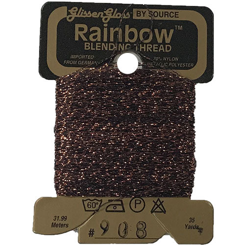 Rainbow Blending Thread 908 Black Copper