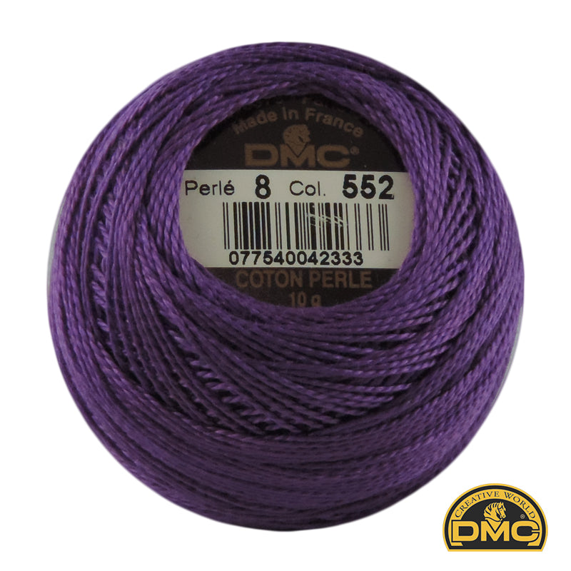 Perle  8  552 Violet Medium