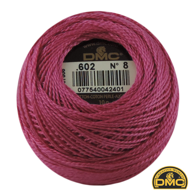 Perle  8  602 Cranberry Medium