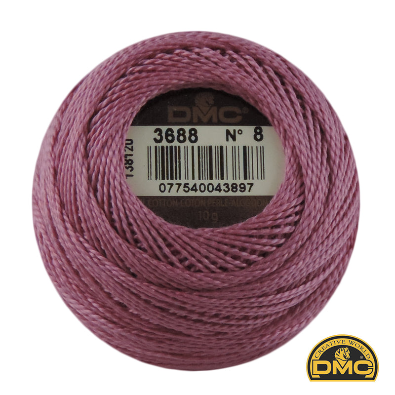 Perle  8 3688 Mauve Medium