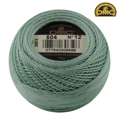 Perle 12  504 Blue Green - Vy Lt
