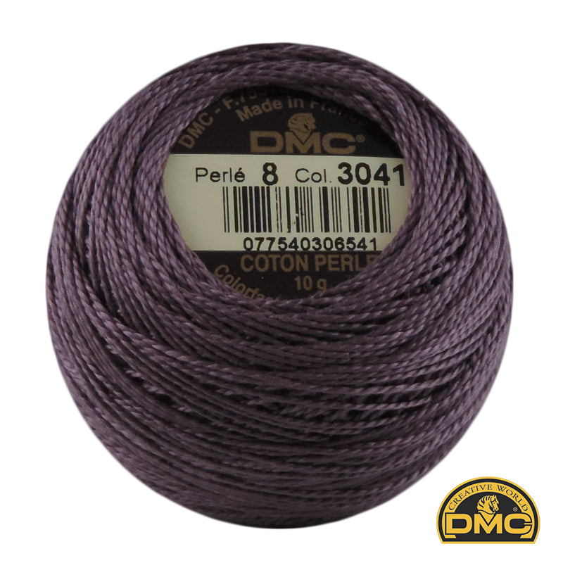 Perle  8 3041 Mauve Dark