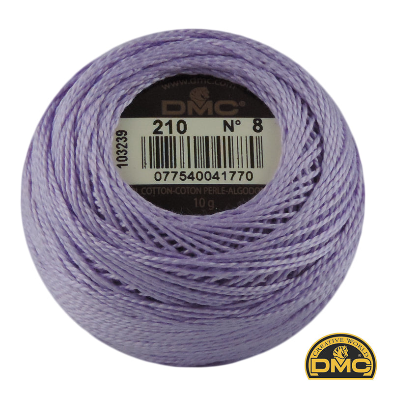 Perle  8  210 Lavendar Medium