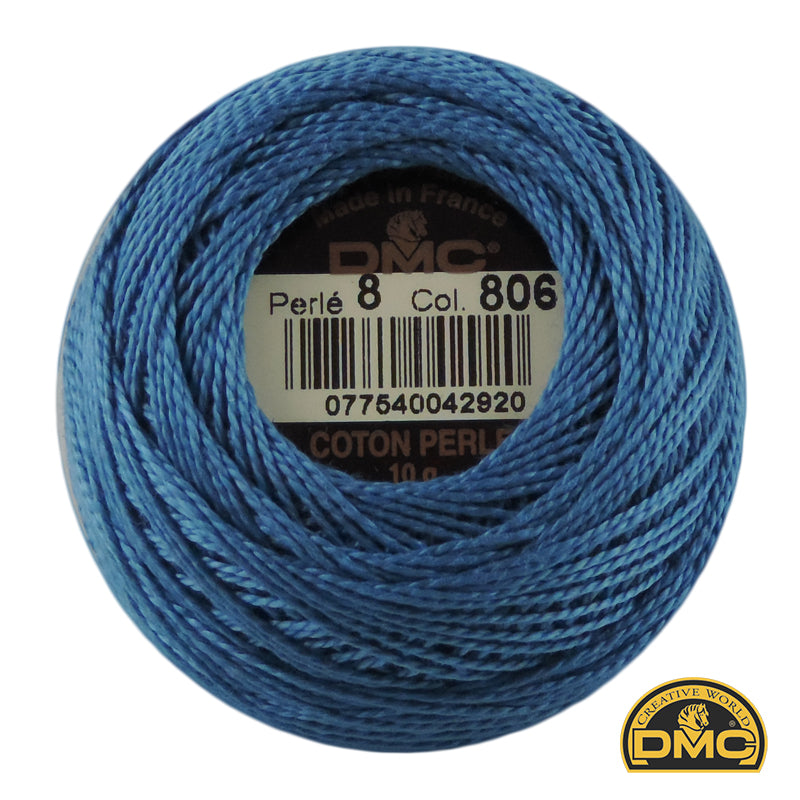 Perle  8  806 Turquoise Use 3760