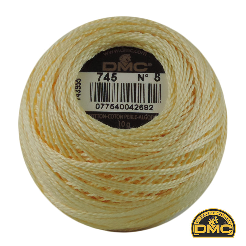 Perle  8  745 Yellow Pale Light