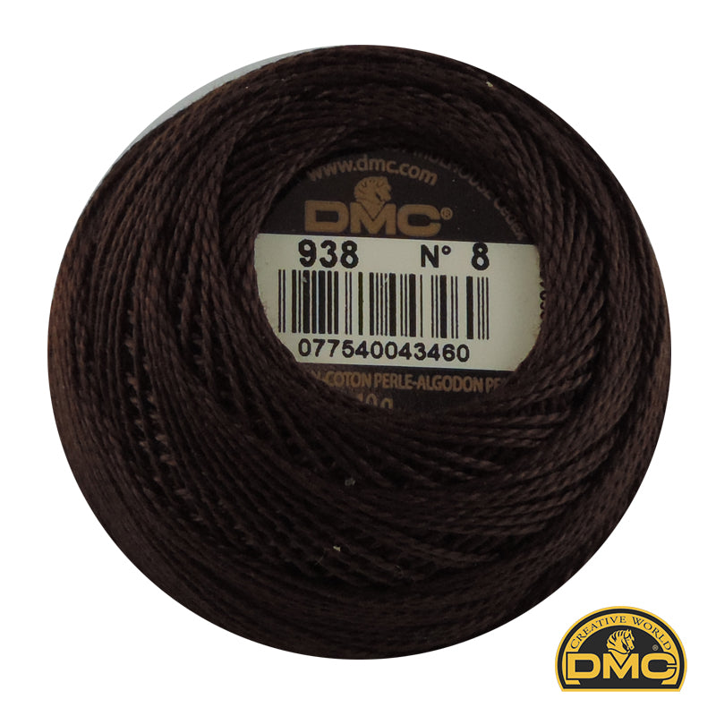 Perle  8  938 Coffee Brown Ulra ar