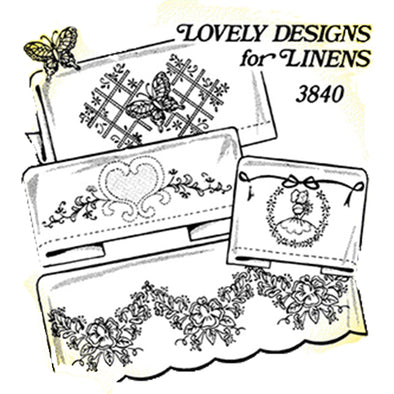 Aunt Martha's 3840 Lovely Designs Linens