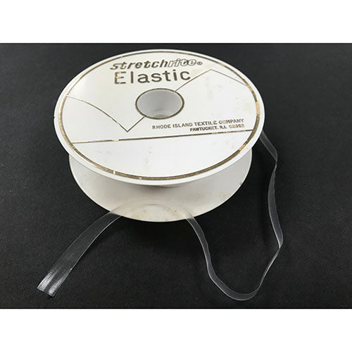 Elastic Transparent 3/8" per meter