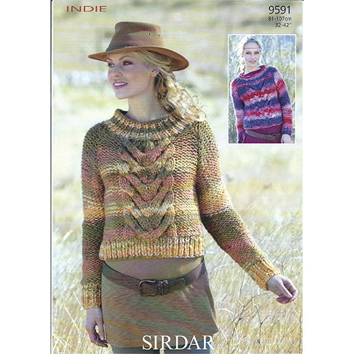 Sirdar 9591 Indie Sweater