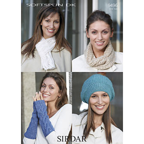 Sirdar 9496 Softspun Snood and Scarf