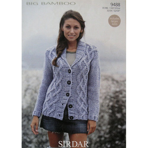 Sirdar 9488 Big Bamboo Jacket