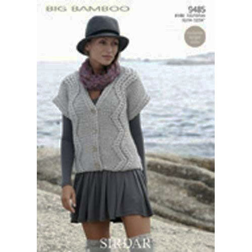 Sirdar 9485 Big Bamboo Cardigan