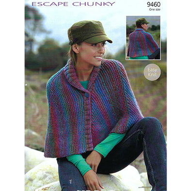 Sirdar 9460 Escape Chunky Cape