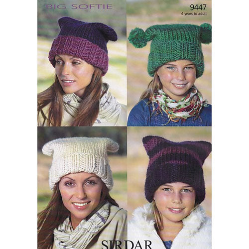 Sirdar 9447 Big Softie Hats