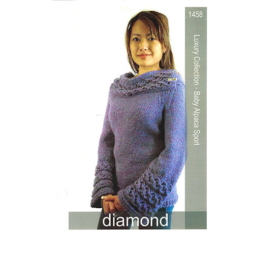 Diamond 1458 Baby Alpaca Sport Pullover