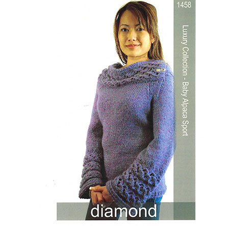 Diamond 1458 Baby Alpaca Sport Pullover