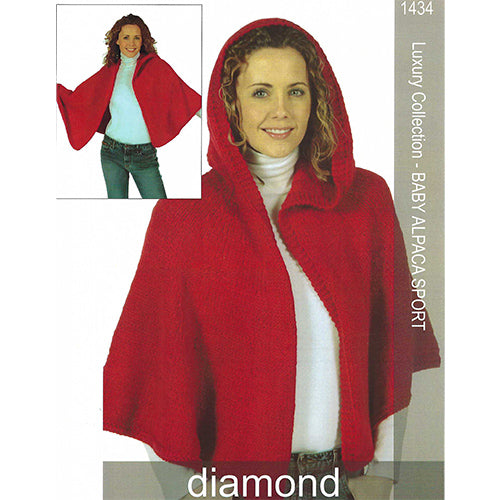 Diamond 1434 Baby Alpaca Sport Cape