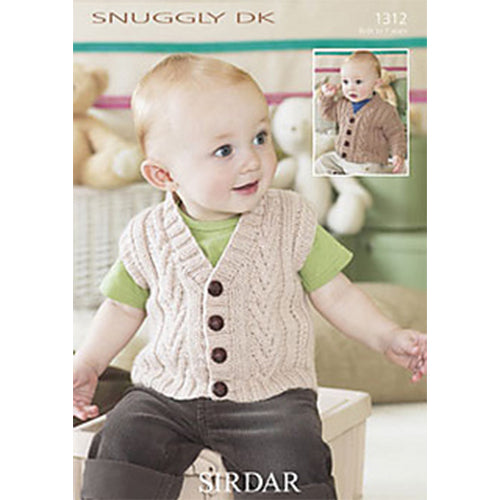 Sirdar 1312 Snuggle DK Vest