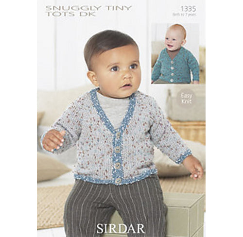 Sirdar 1335 Tiny Tots Cardigan