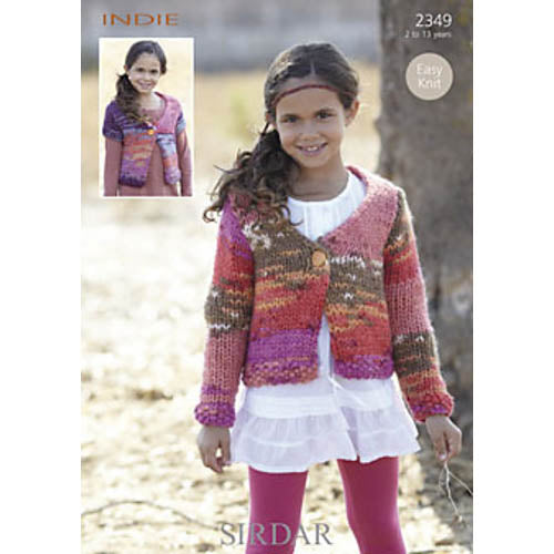 Sirdar 2349 Indie Super Chunky Cardigan