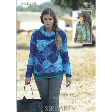 Sirdar 9541 Indie Sweater Interlac