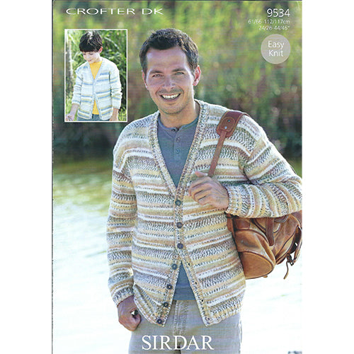 Sirdar 9534 Crofter DK Cardigan