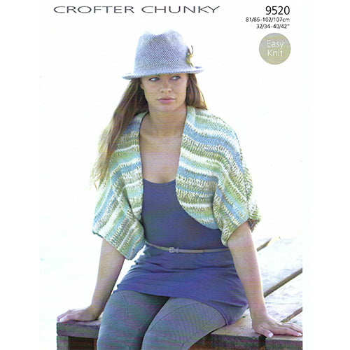 Sirdar 9520 Crofter Chunky Shrug