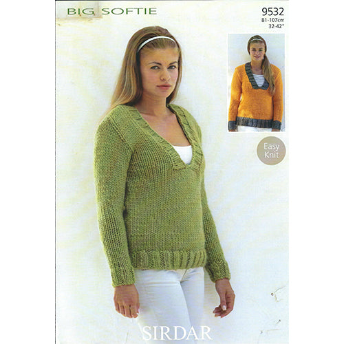 Sirdar 9532 Big Softie Sweater