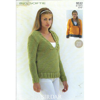Sirdar 9532 Big Softie Sweater