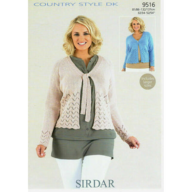 Sirdar 9516 Country Style Cardigan