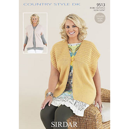 Sirdar 9513 Country Style Vest