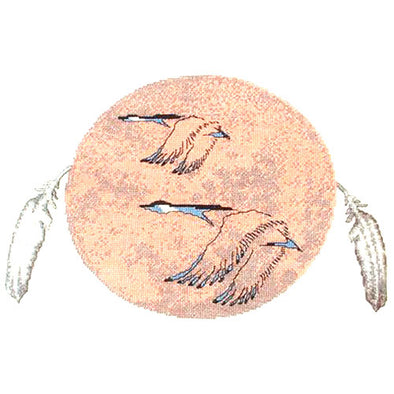 Xs and Ohs design J750 Dreamcatcher I Geese
