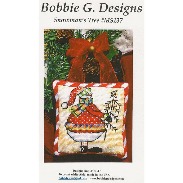 Bobbie G Designs MS137 Snowmans Tree