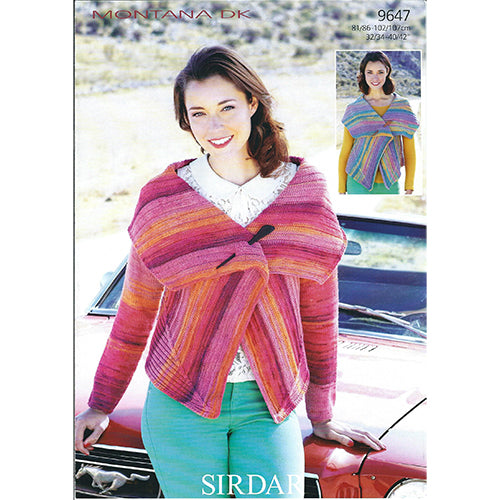 Sirdar 9647 Montana Dk Cardigan