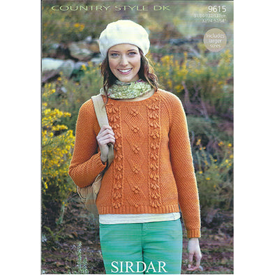 Sirdar 9615 Country Style Sweater