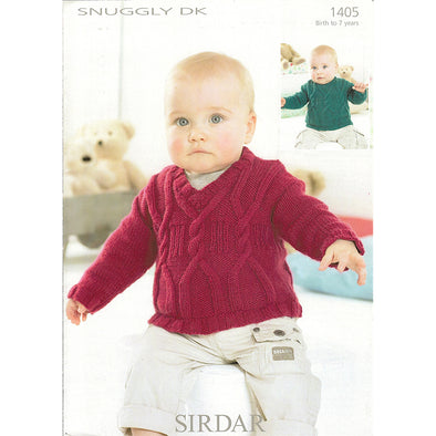Sirdar 1405 Snuggly DK Sweater