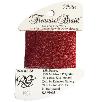 Petit Treasure Braid  07 Red