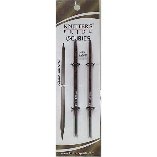 Circular Needle Tips Cubics  4.00mm Regular 4.5"