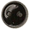 Button 150170 Black Barbie 7mm