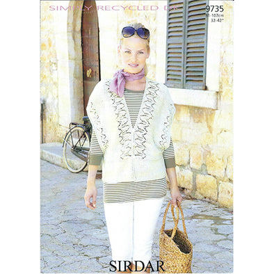 Sirdar 9735 Simply Recycled Vest