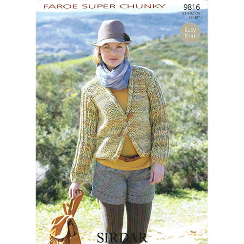 Sirdar 9816 Faroe Jacket