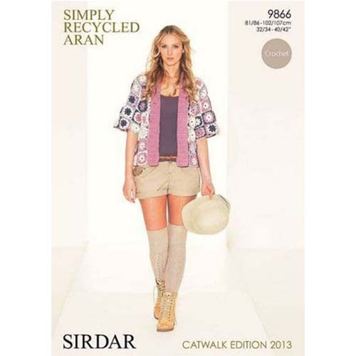 Sirdar 9866 Simply Recycled Waistcoat