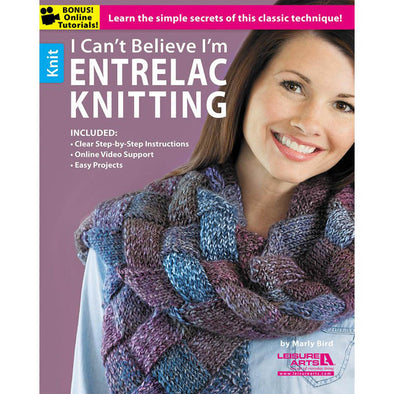 LA5773 I Can't Believe I'm Entrelac Knitting