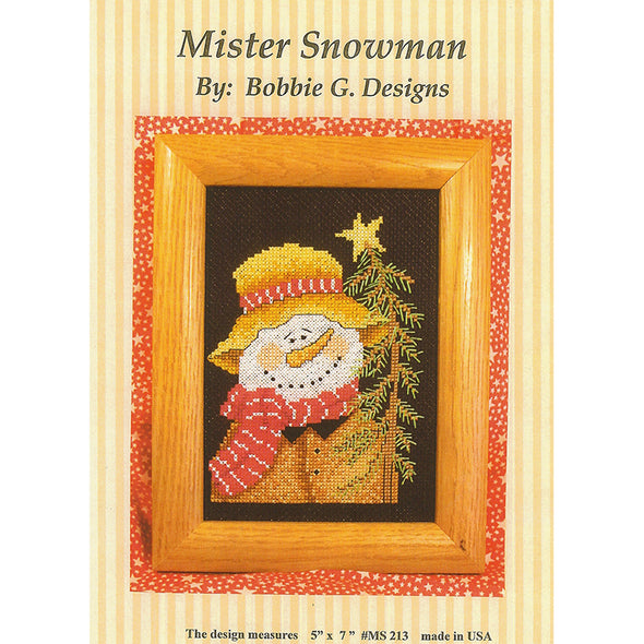 Bobbie G Designs MS213 Mister Snowman