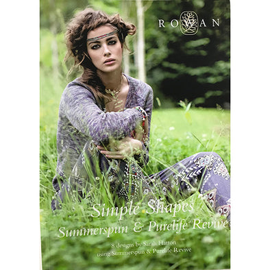 ROWAN Simple Shapes Summerspun and Purelife Revive ZB147
