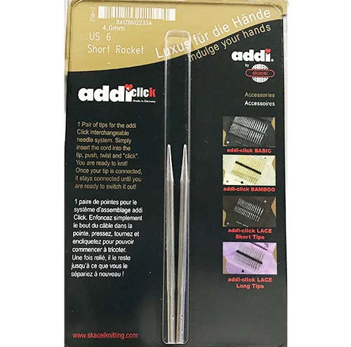 Circular Needle Points Addi  4.00mm Rocket 3.5"