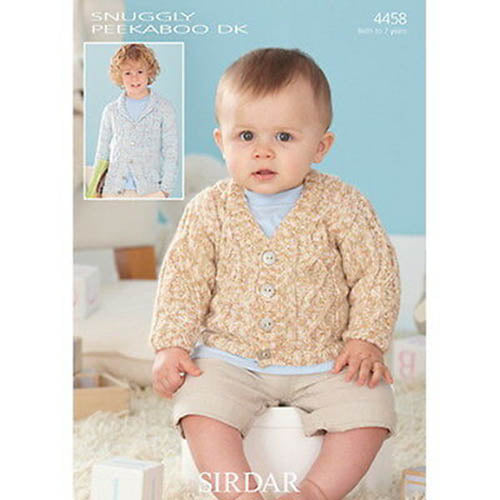 Sirdar 4458 Peekaboo DK Cardigan