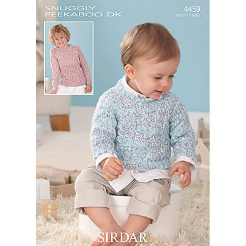 Sirdar 4459 Peekaboo DK Sweater