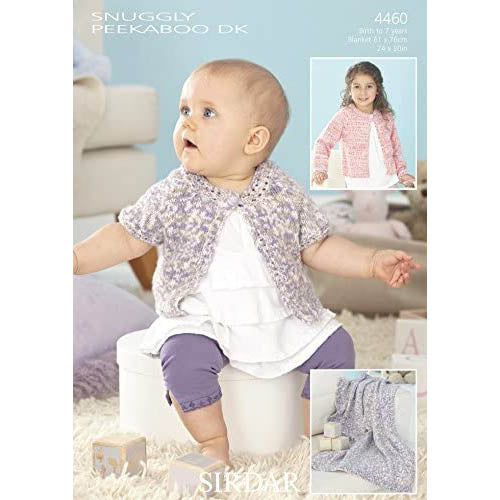 Sirdar 4460 Peekaboo DK Cardigan