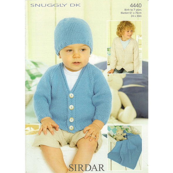 Sirdar 4440 Snuggly DK Cardigan